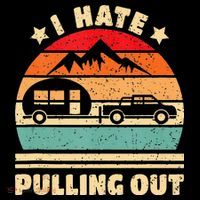I Hate Pulling Out Funny Camping Trailer Retro Kids Long Sleeve Shirt thumb 2