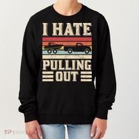 I Hate Pulling Out Funny Boat Captain Retro Boating Women's Sweatshirt thumb 0