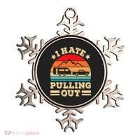 I Hate Pulling Out Funny Camping Trailer Retro Travel TShirt Ornament thumb 0