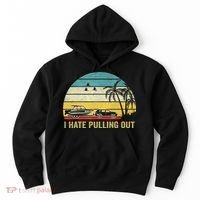 I Hate Pulling Out Retro Boating Boat Captain Hoodie thumb 0