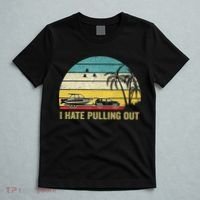 I Hate Pulling Out Retro Boating Boat Captain T-Shirt thumb 5