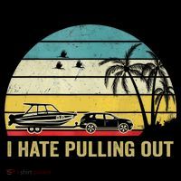 I Hate Pulling Out Retro Boating Boat Captain Coffee Mug thumb 5