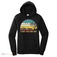 I Hate Pulling Out Retro Boating Boat Captain Women's Hoodie thumb 0
