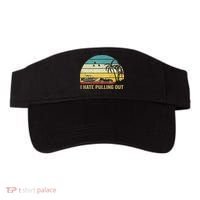 I Hate Pulling Out Retro Boating Boat Captain Visor thumb 0