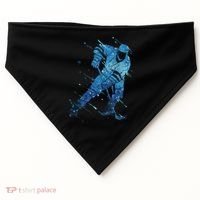Ice Hockey Player USA-Made Doggie Bandana thumb 0