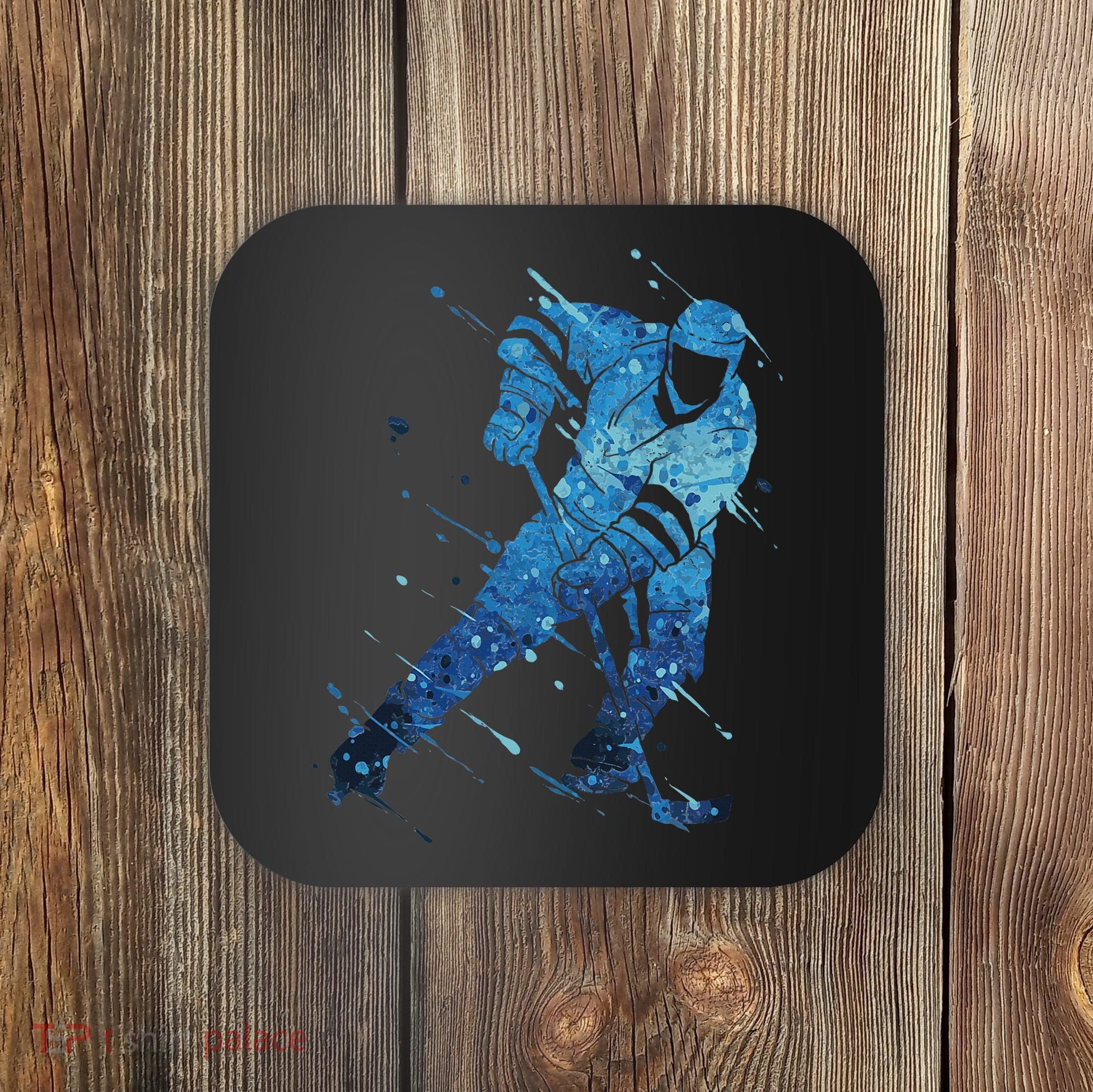 Ice Hockey Player Coaster