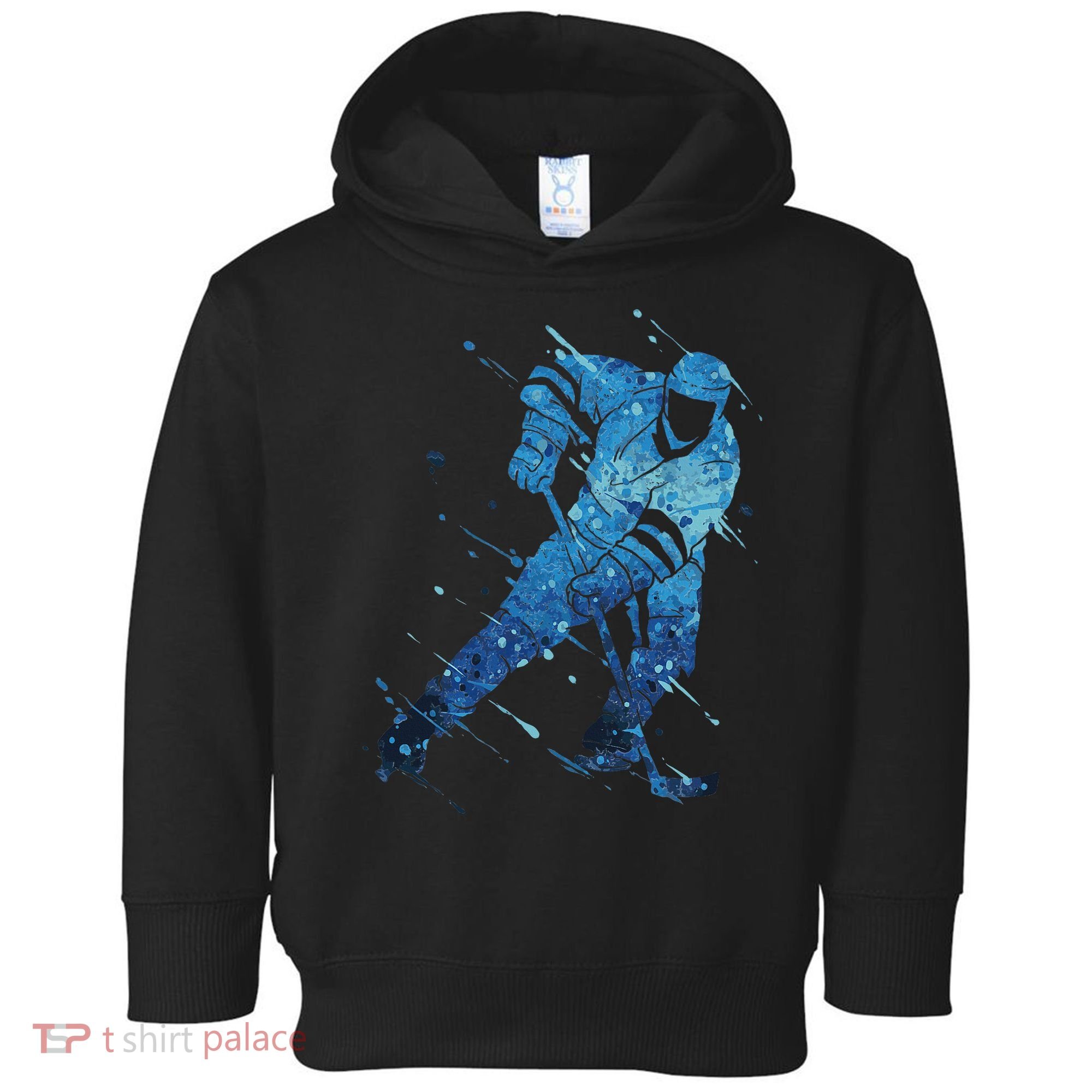 Ice Hockey Player Toddler Hoodie
