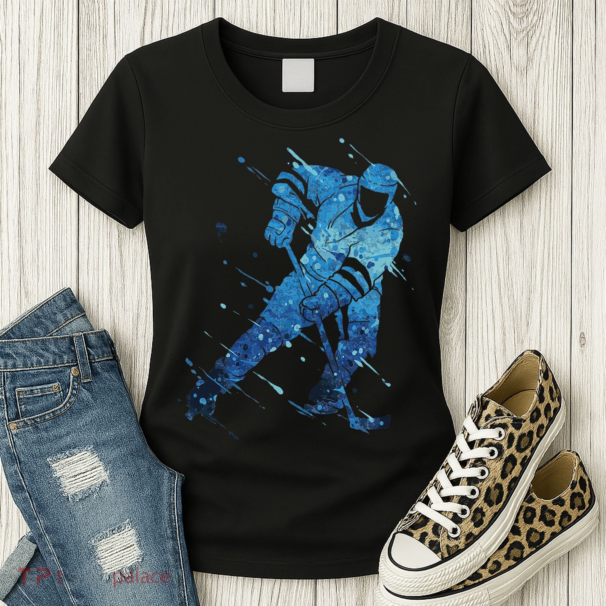 Ice Hockey Player Women's T-Shirt