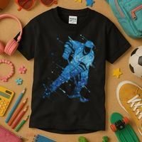 Ice Hockey Player Kids T-Shirt thumb 3