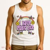 I Have Pubic Lice Tank Top thumb 3