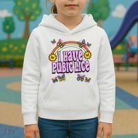 I Have Pubic Lice Kids Hoodie thumb 3