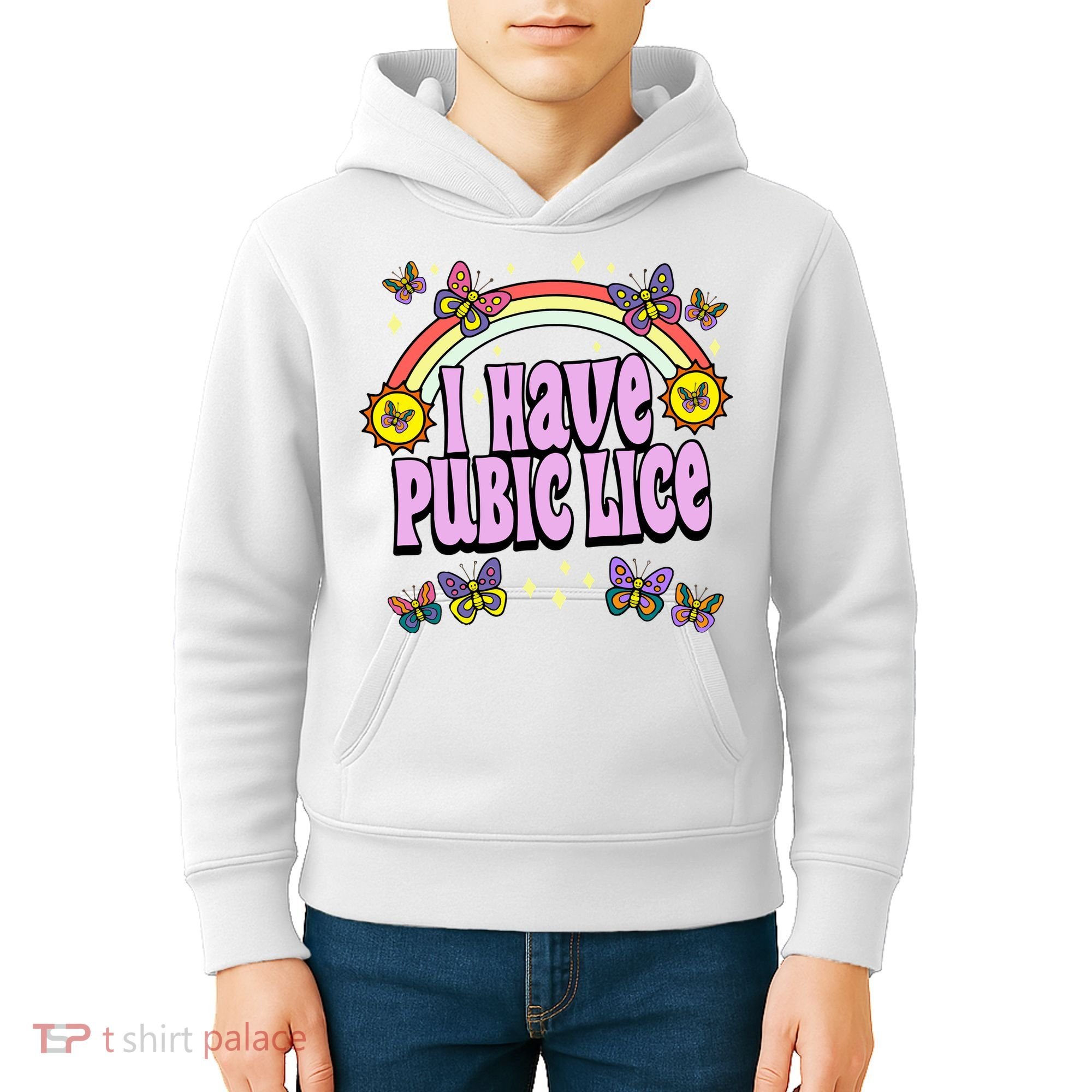 I Have Pubic Lice Kids Hoodie