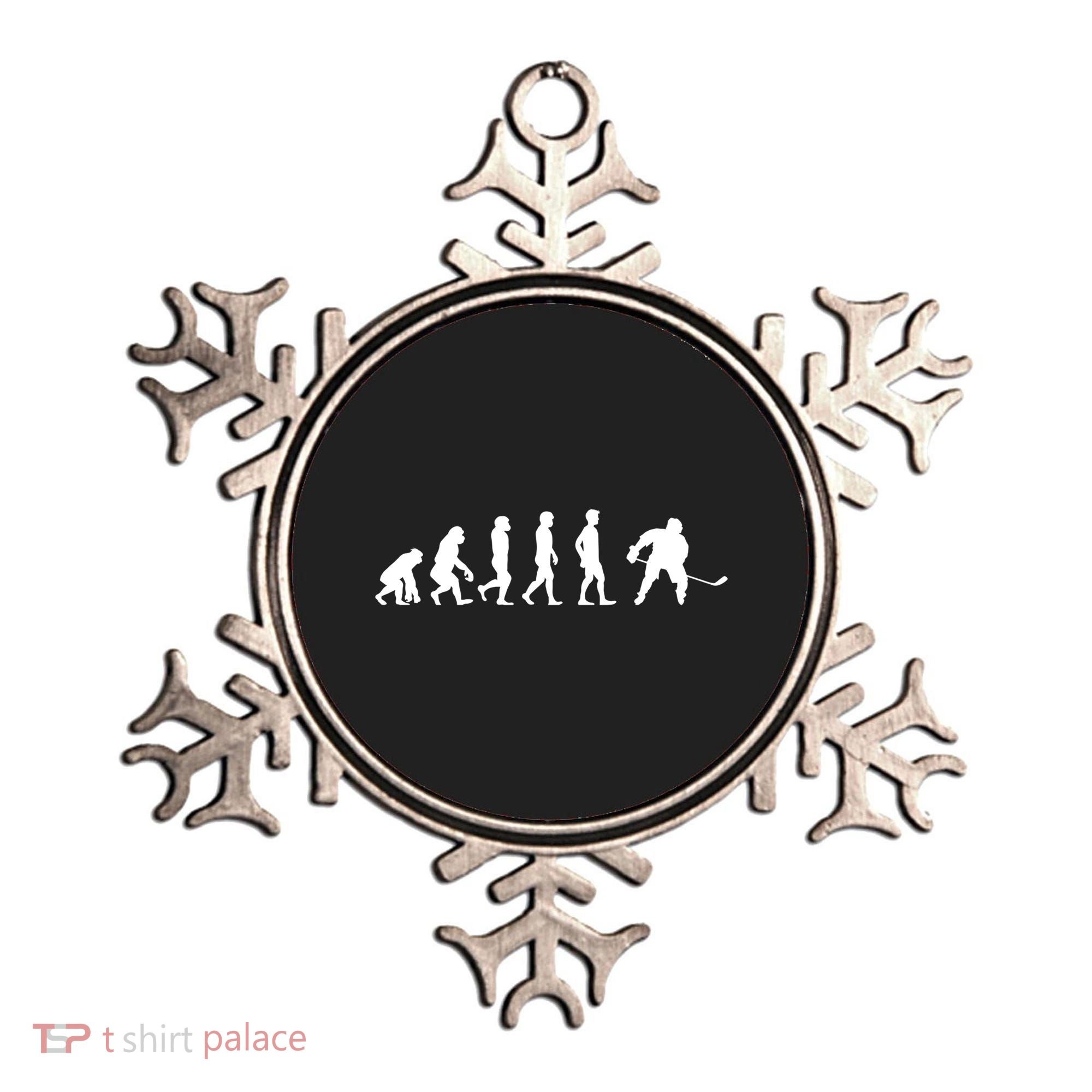 Ice Hockey Player Evolution Hockey Gift Great Gift Ornament