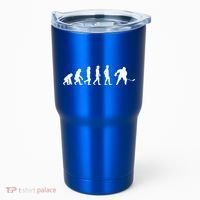 Ice Hockey Player Evolution Hockey Gift Great Gift Tumbler thumb 0