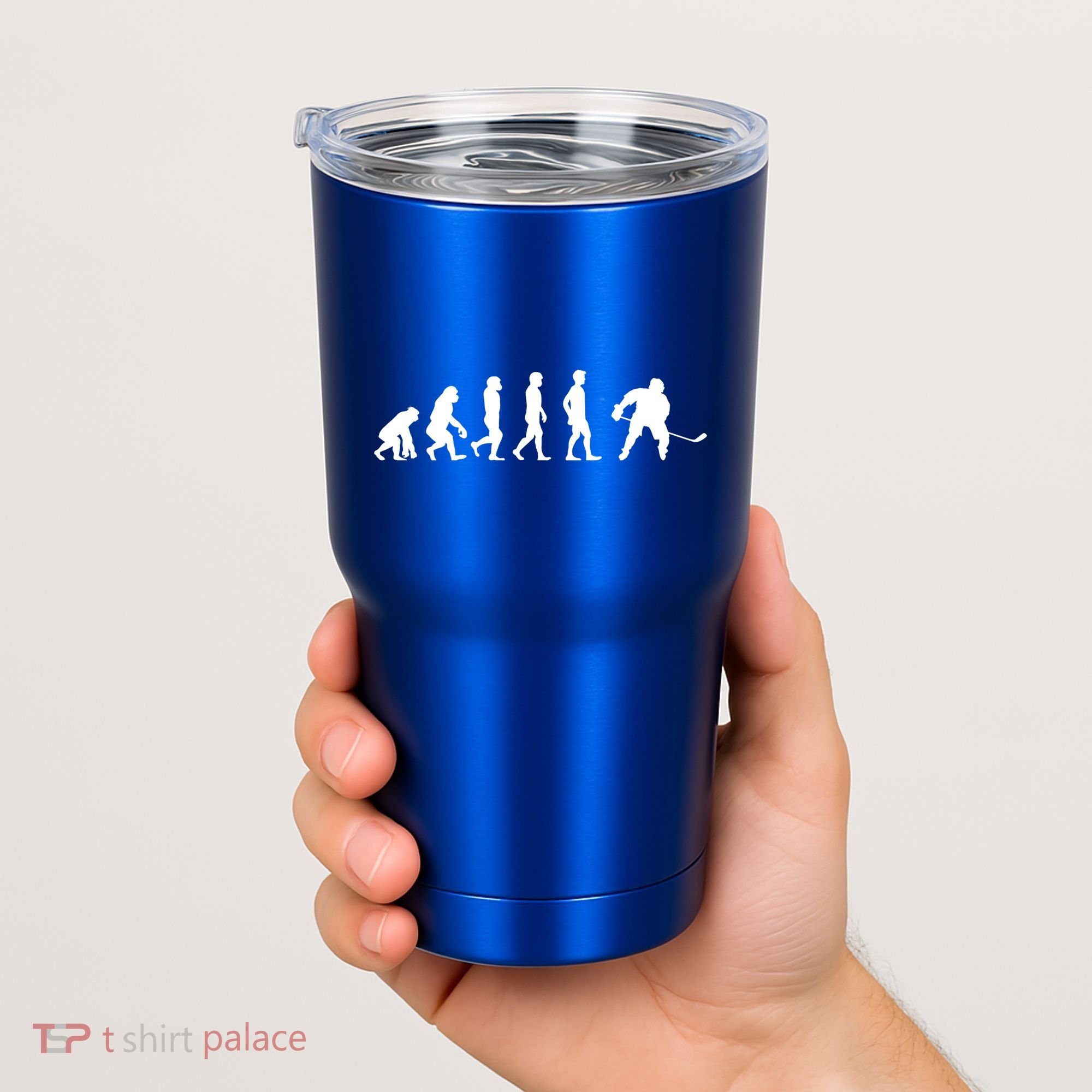 Ice Hockey Player Evolution Hockey Gift Great Gift Tumbler