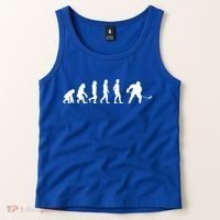 Ice Hockey Player Evolution Hockey Gift Great Gift Tank Top thumb 2