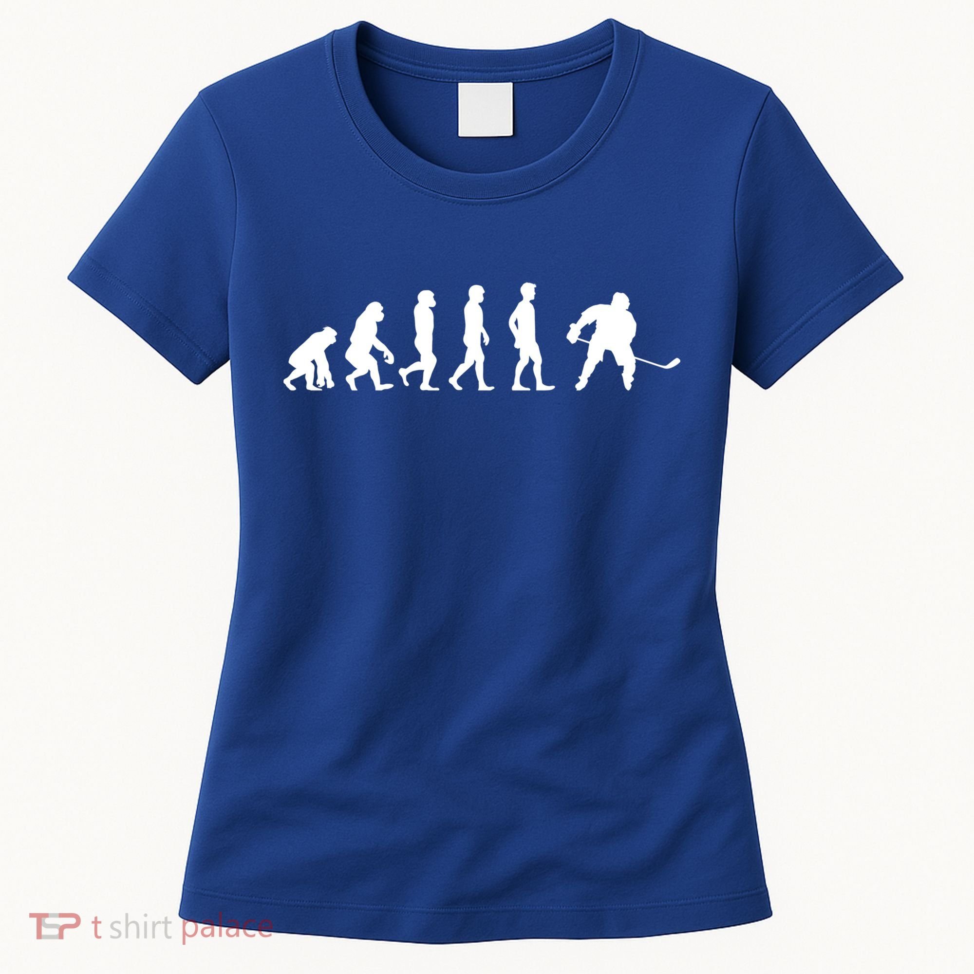 Ice Hockey Player Evolution Hockey Gift Great Gift Women's T-Shirt