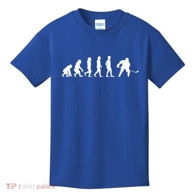 Ice Hockey Player Evolution Hockey Gift Great Gift Kids T-Shirt