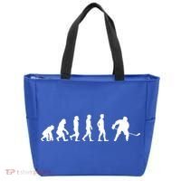 Ice Hockey Player Evolution Hockey Gift Great Gift Tote Bag thumb 0