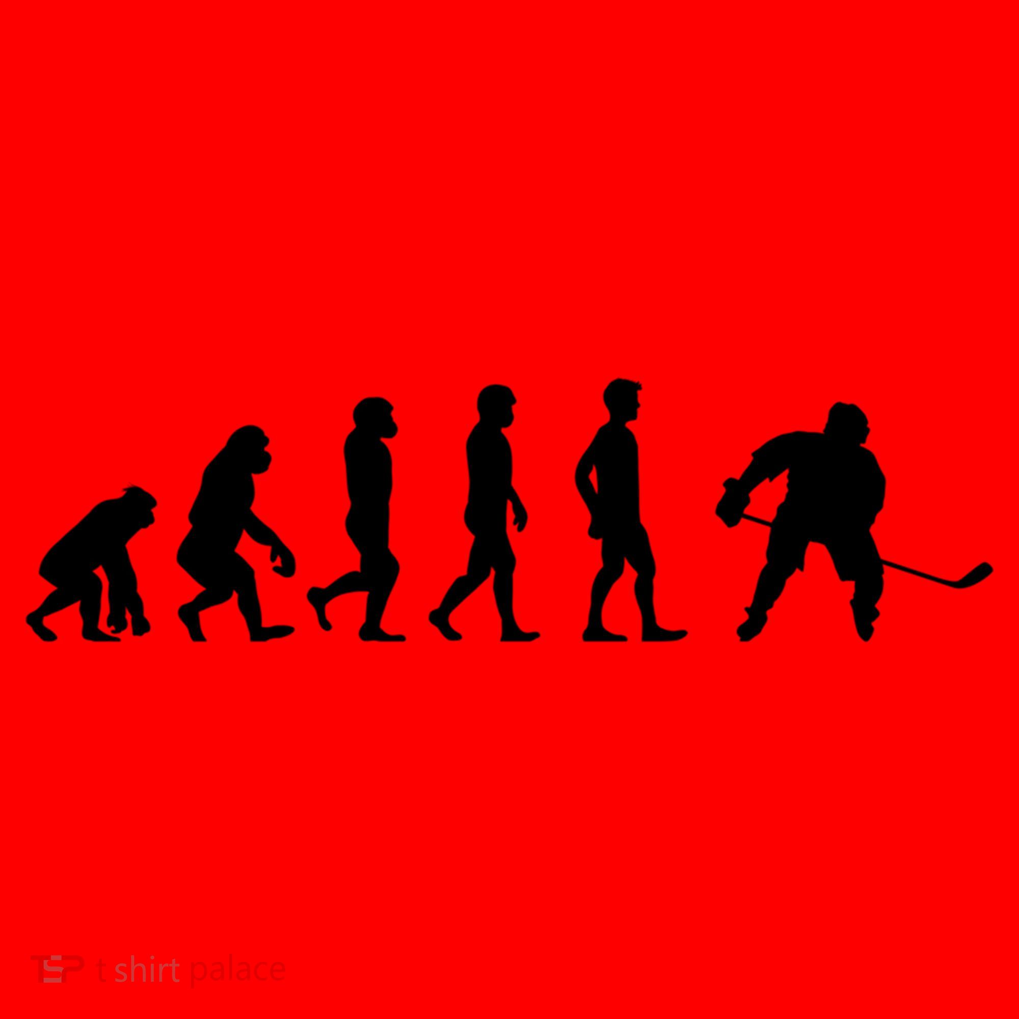 Ice Hockey Player Evolution Hockey Gift Great Gift Santa Hat