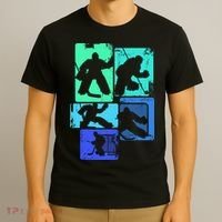 Ice Hockey Player Goalkeeper Ice Hockey Goalie Gift T-Shirt thumb 3