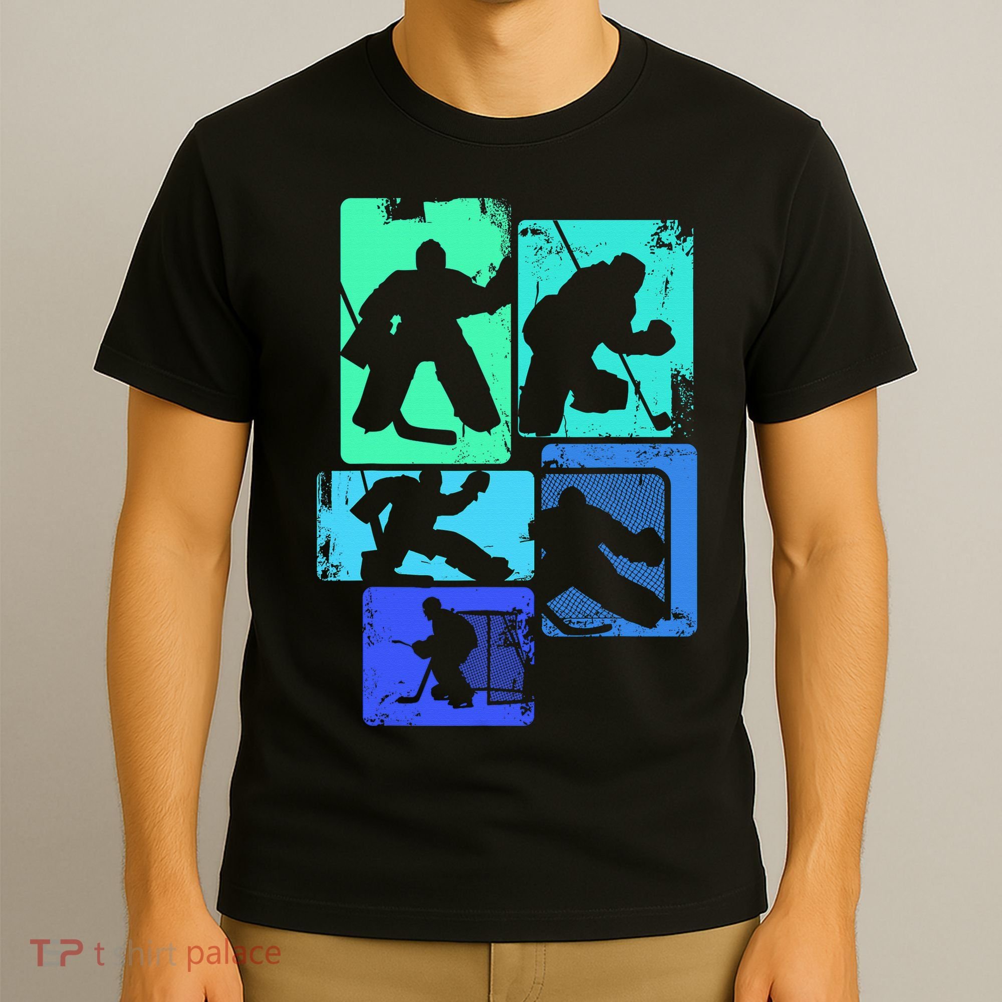 Ice Hockey Player Goalkeeper Ice Hockey Goalie Gift T-Shirt