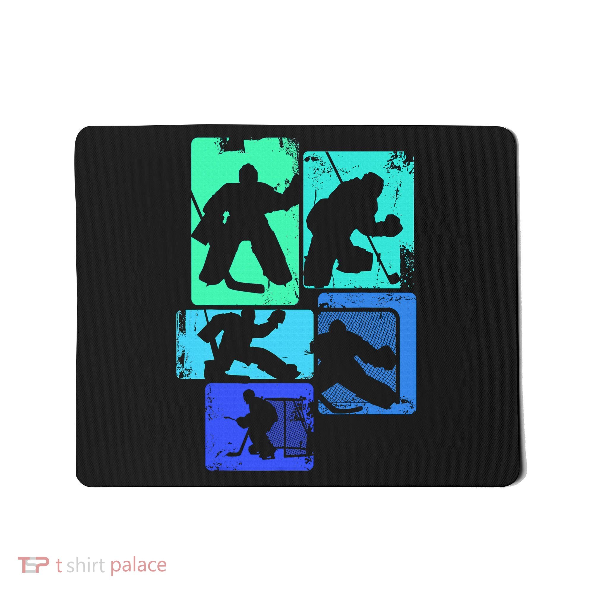 Ice Hockey Player Goalkeeper Ice Hockey Goalie Gift Mousepad