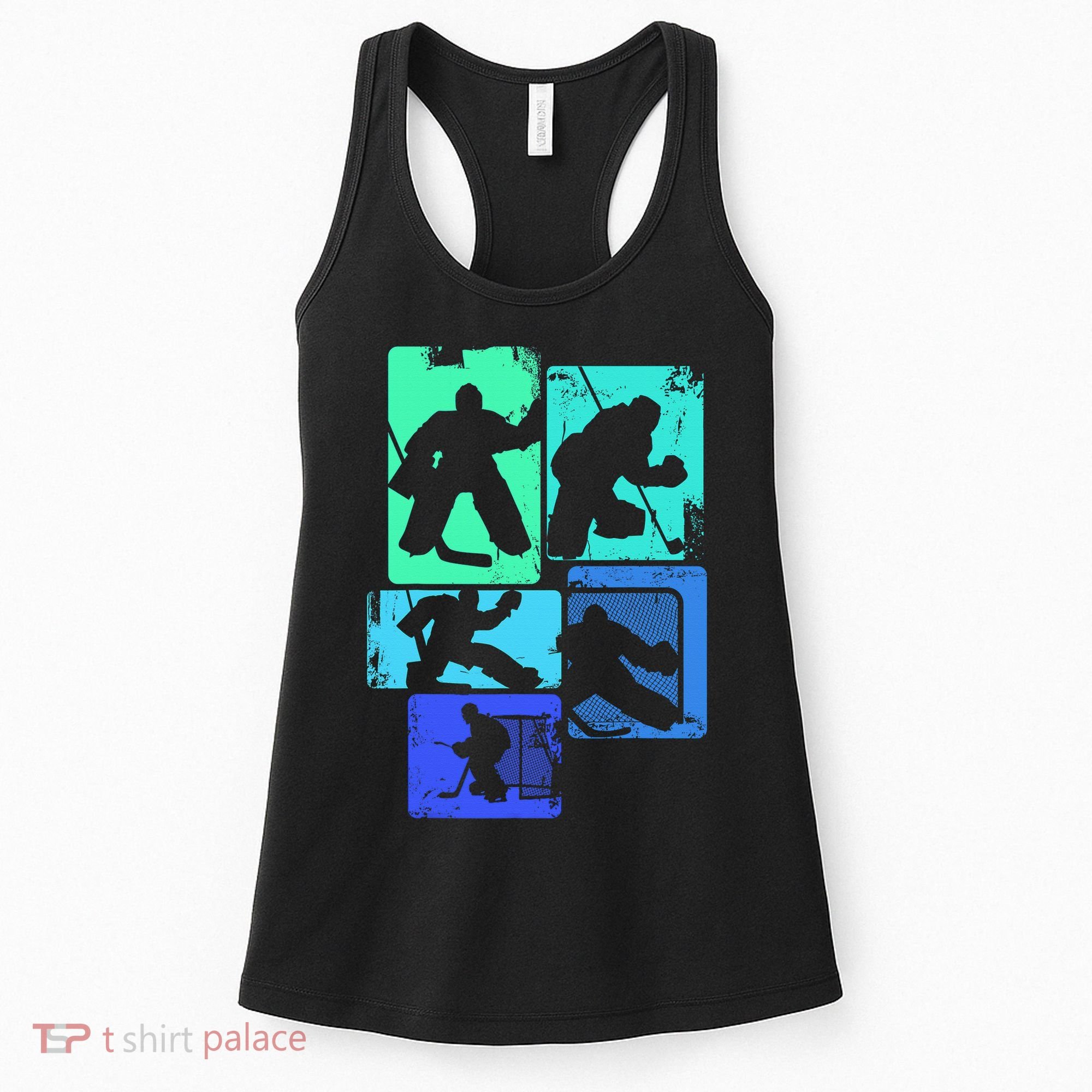 Ice Hockey Player Goalkeeper Ice Hockey Goalie Gift Women's Tank Top