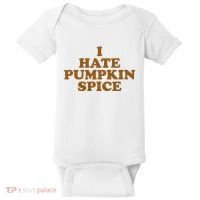 I Hate Pumpkin Spice Funny Baby Bodysuit thumb 0