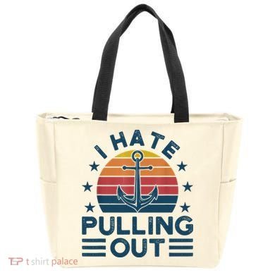 I hate pulling out boats boating Tote Bag