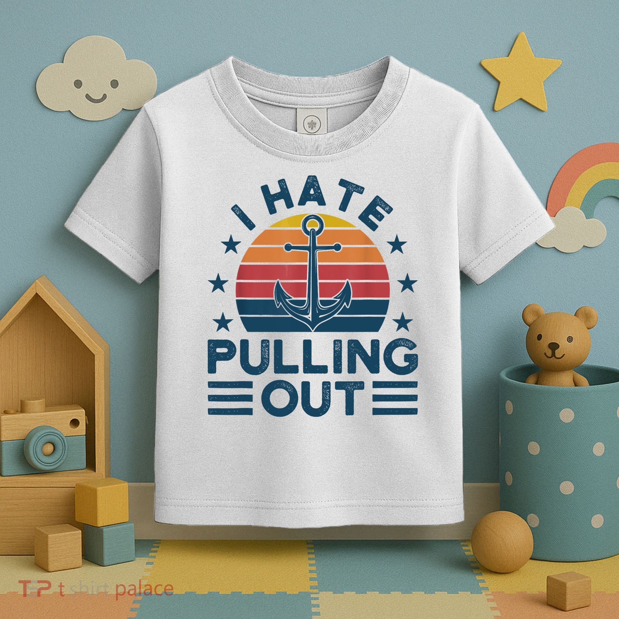 I hate pulling out boats boating Toddler T-Shirt