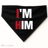 IM Him Prayed For A Man Like Him Christian USA-Made Doggie Bandana thumb 0