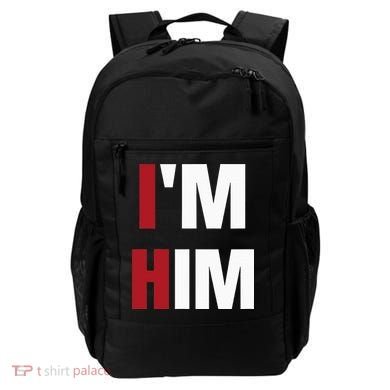 IM Him Prayed For A Man Like Him Christian Backpack