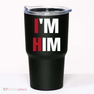 IM Him Prayed For A Man Like Him Christian Tumbler