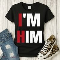 IM Him Prayed For A Man Like Him Christian Women's T-Shirt thumb 3