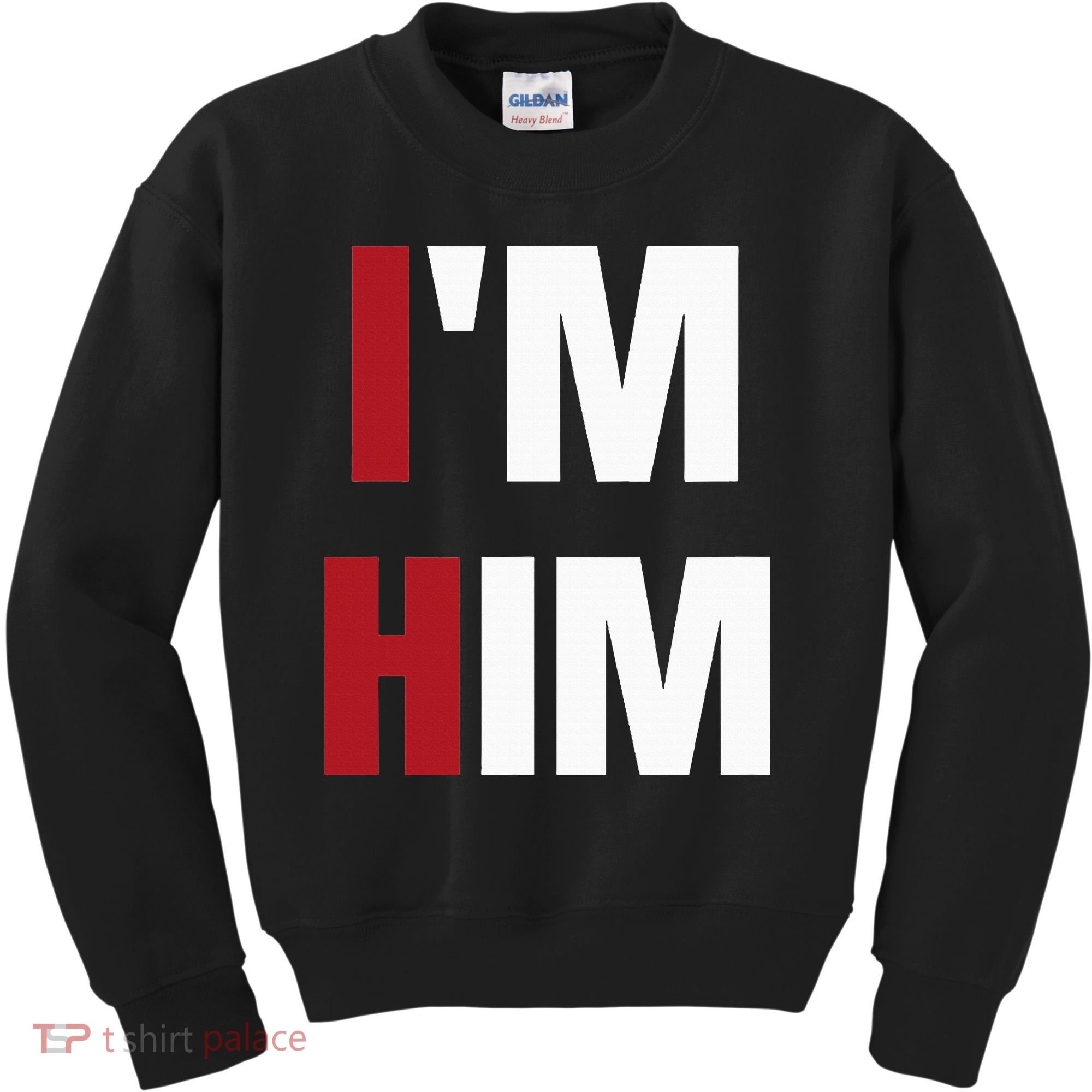 IM Him Prayed For A Man Like Him Christian Kids Sweatshirt