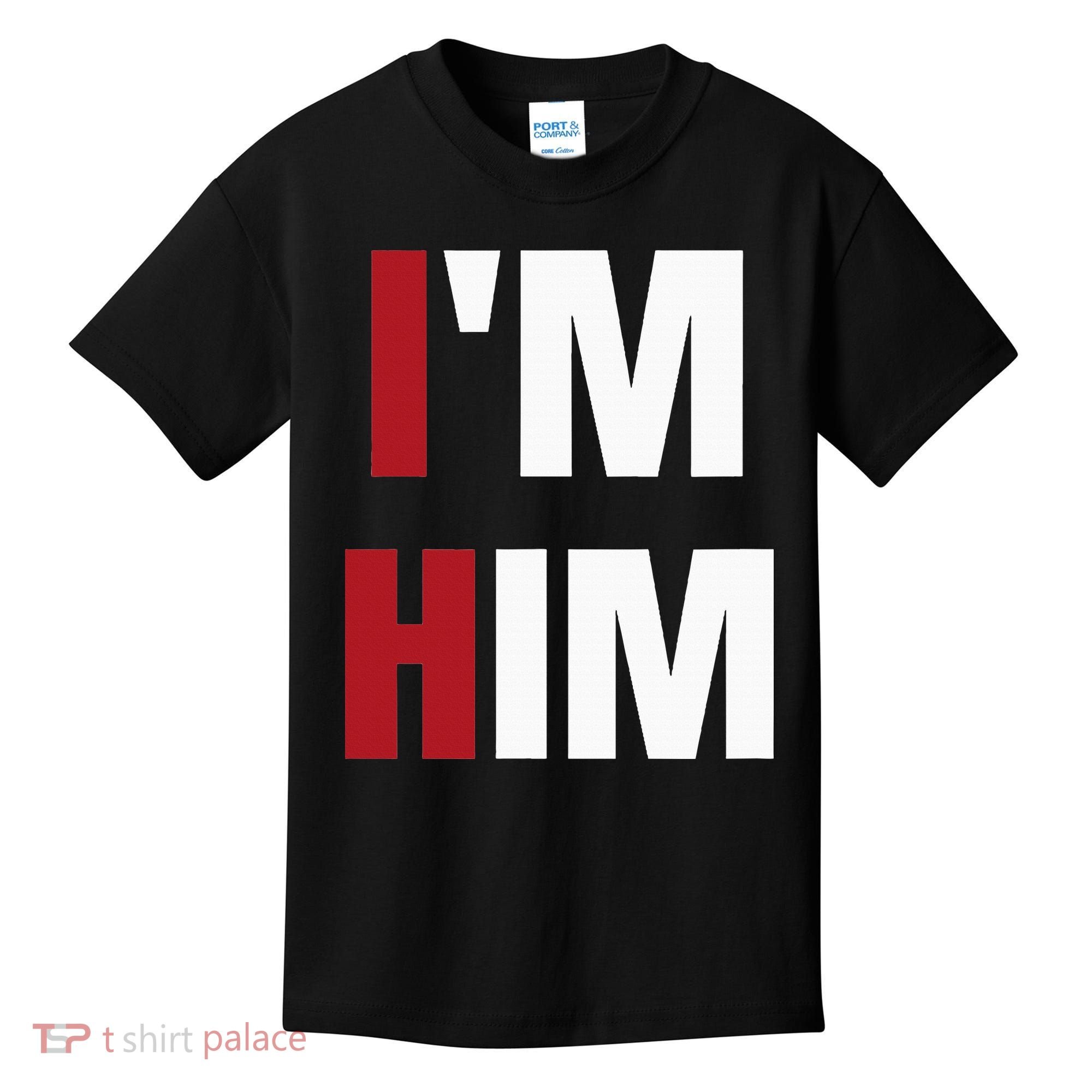 IM Him Prayed For A Man Like Him Christian Kids T-Shirt