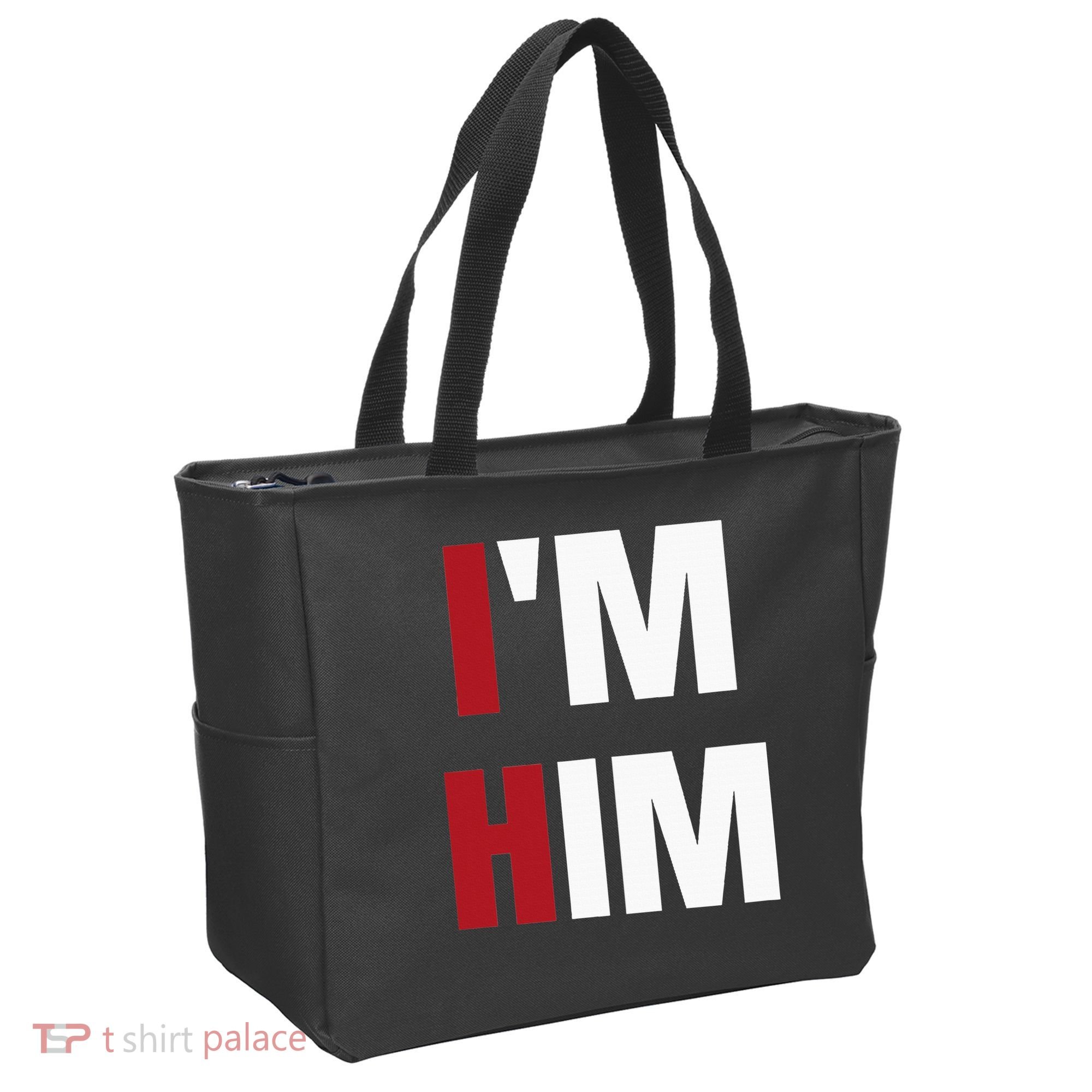 IM Him Prayed For A Man Like Him Christian Tote Bag