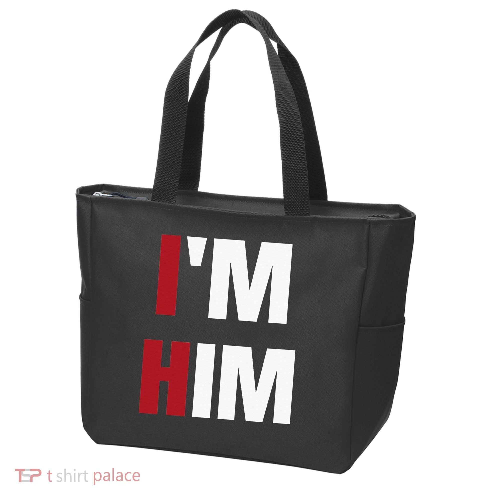 IM Him Prayed For A Man Like Him Christian Tote Bag