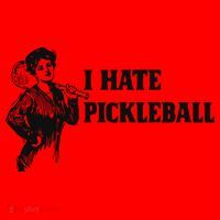 I Hate Pickleball Santa Hat thumb 1
