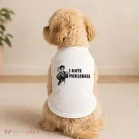 I Hate Pickleball Doggie Tank thumb 2