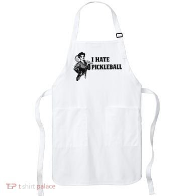 I Hate Pickleball Apron