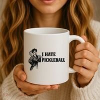 I Hate Pickleball Coffee Mug thumb 3
