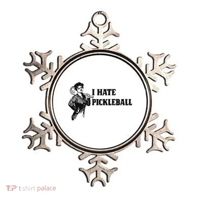 I Hate Pickleball Ornament