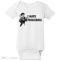 I Hate Pickleball Baby Bodysuit thumb 0