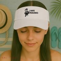 I Hate Pickleball Visor thumb 2