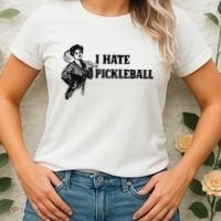 I Hate Pickleball Women's T-Shirt thumb 2