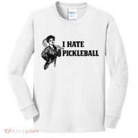 I Hate Pickleball Kids Long Sleeve Shirt thumb 0