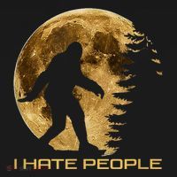 I Hate People Bigfoot Apron thumb 3