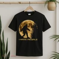 I Hate People Bigfoot T-Shirt thumb 2
